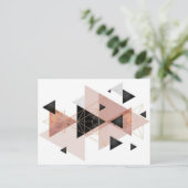 geometrisch | Postkarte (Stehend Vorderseite)