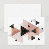 geometrisch | Postkarte (Vorne/Hinten)