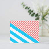 geometrisch postkarte (Stehend Vorderseite)