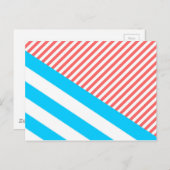 geometrisch postkarte (Vorne/Hinten)