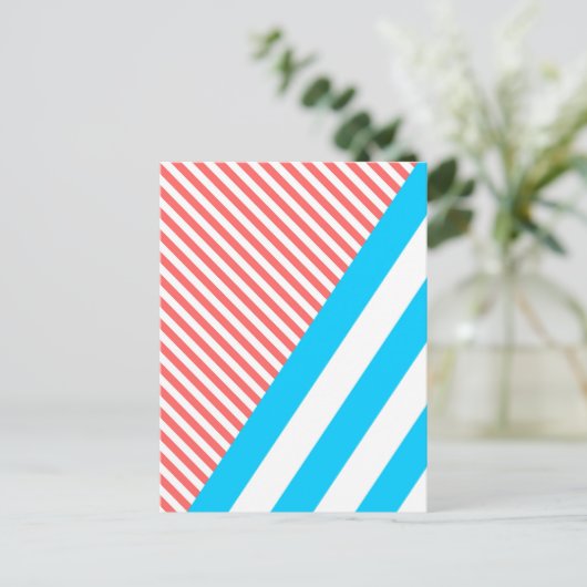 geometrisch postkarte (Stehend Vorderseite)