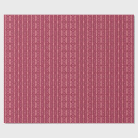 geometrisch rosa fuchsienrotes Design Geschenkpapier (Flach)