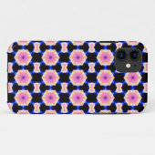 geometrisch rosa Gürtelgehäuse Case-Mate iPhone Hülle (Rückseite (Horizontal))