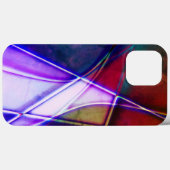 geometrisch rostgealterte Formen mit Neonlicht Case-Mate iPhone Hülle (Rückseite (Horizontal))