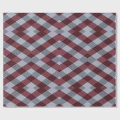 geometrisch rot-grau geschenkpapier (Flach)