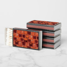 Geometrisch rot und orange
