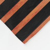 Geometrisch rot und schwarz gestrichen fleecedecke (Ecke)