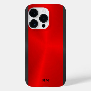 geometrisch rotes und schwarzes Design Case-Mate iPhone 14 Pro Hülle