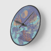 geometrisch runde wanduhr (Winkel)