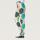 geometrisch sechseckig leggings (Links)