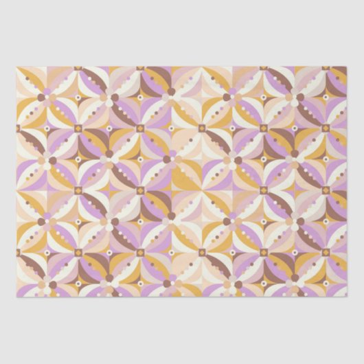 Geometrisch Seidenpapier (Vorderseite)