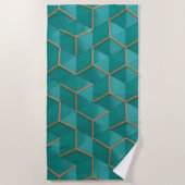 geometrisch strandtuch (Vorderseite)