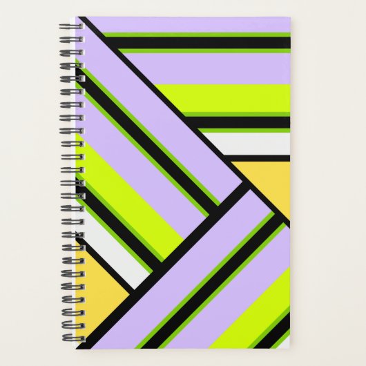 Geometrisch, Streifen Planer (Vorderseite)
