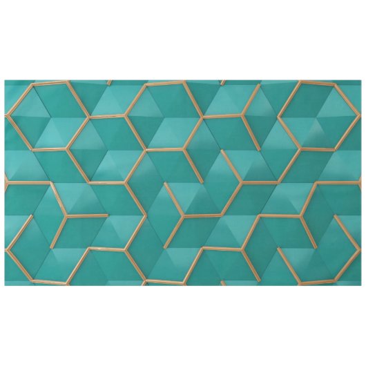 geometrisch tischdecke (Vorderseite (Horizontal))