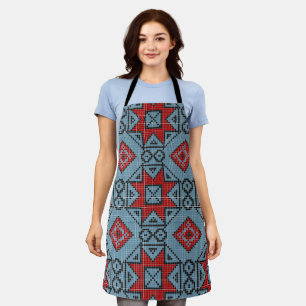 Geometrisch vintage klassisch süß-trendy stilvoll schürze