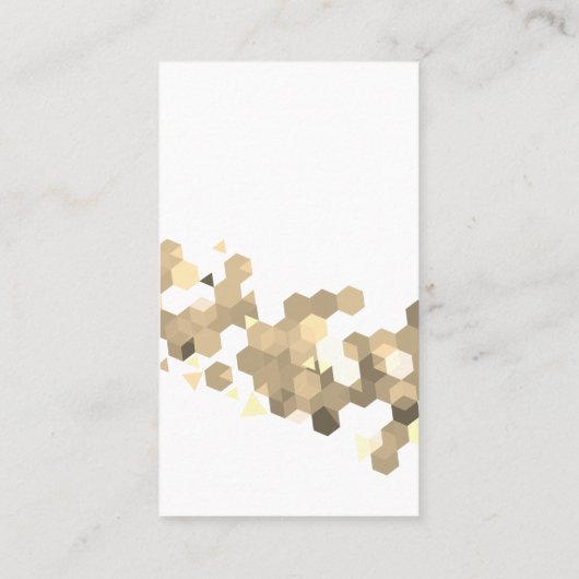 geometrisch visitenkarte (Rückseite)