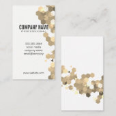 geometrisch visitenkarte (Vorne/Hinten)