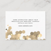 geometrisch visitenkarte (Rückseite)