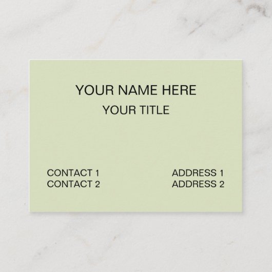 Geometrisch Visitenkarte (Rückseite)