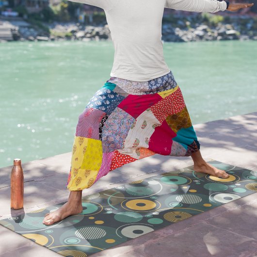 geometrisch yogamatte