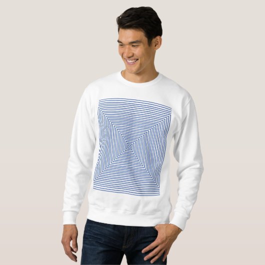 geometrisch zeichnend sweatshirt (Vorne ganz)