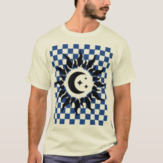geometrisch zeichnend T-Shirt