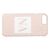 geometrisch, zuerst / monogramm Case-Mate iPhone hülle (Rückseite (Horizontal))