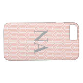 geometrisch, zuerst / monogramm Case-Mate iPhone hülle (Rückseite (Horizontal))