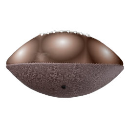 Geometrische 3D Circle Dunkelbraune Mocha Mousse W Football