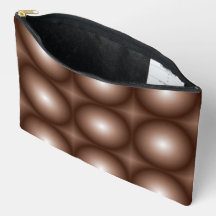 Geometrische 3D Circle Dunkelbraune Mocha Mousse W