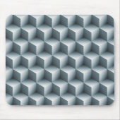 Geometrische 3D-Kuben Mousepad (Vorne)