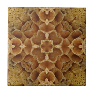 geometrische 4-Ecken-Blume für Honeycomb Fliese