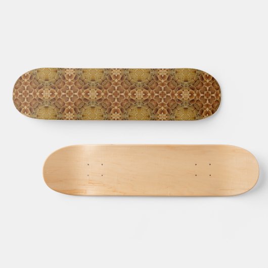 geometrische 4-Ecken-Blume für Honeycomb Skateboard (Horizontal)