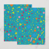 Geometrische Abbildung 1 Postkarte (Vorne/Hinten)