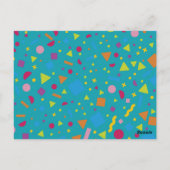 Geometrische Abbildung 1 Postkarte (Rückseite)