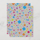 Geometrische Abbildung 2 Postkarte (Vorne/Hinten)