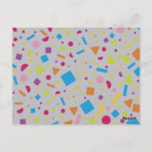 Geometrische Abbildung 2 Postkarte (Rückseite)