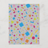 Geometrische Abbildung 2 Postkarte (Vorderseite)