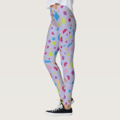 Geometrische Abbildung 3 Leggings (Links)