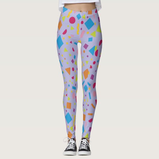 Geometrische Abbildung 3 Leggings (Vorderseite)