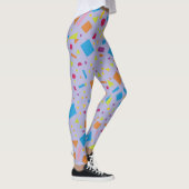 Geometrische Abbildung 3 Leggings (Rechts)