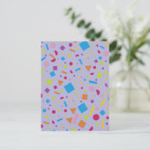 Geometrische Abbildung 3 Postkarte (Stehend Vorderseite)
