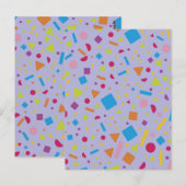 Geometrische Abbildung 3 Postkarte (Vorne/Hinten)