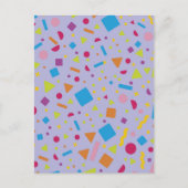 Geometrische Abbildung 3 Postkarte (Vorderseite)