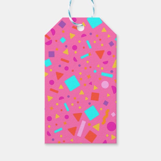 Geometrische Abbildung 4 Geschenkanhänger (Vorderseite)