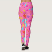 Geometrische Abbildung 4 Leggings (Rückseite)
