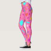 Geometrische Abbildung 4 Leggings (Links)