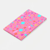 Geometrische Abbildung 4 Post-it Klebezettel (angewinkelt)