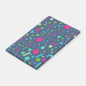 Geometrische Abbildung 5 Post-it Klebezettel (angewinkelt)