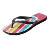 Geometrische Abbildung Badesandalen (Schrägansicht)